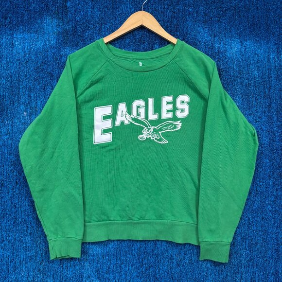 NFL NFC East Philadelphia Eagles Crewneck Sweater Size Large - Picture 1 of 4